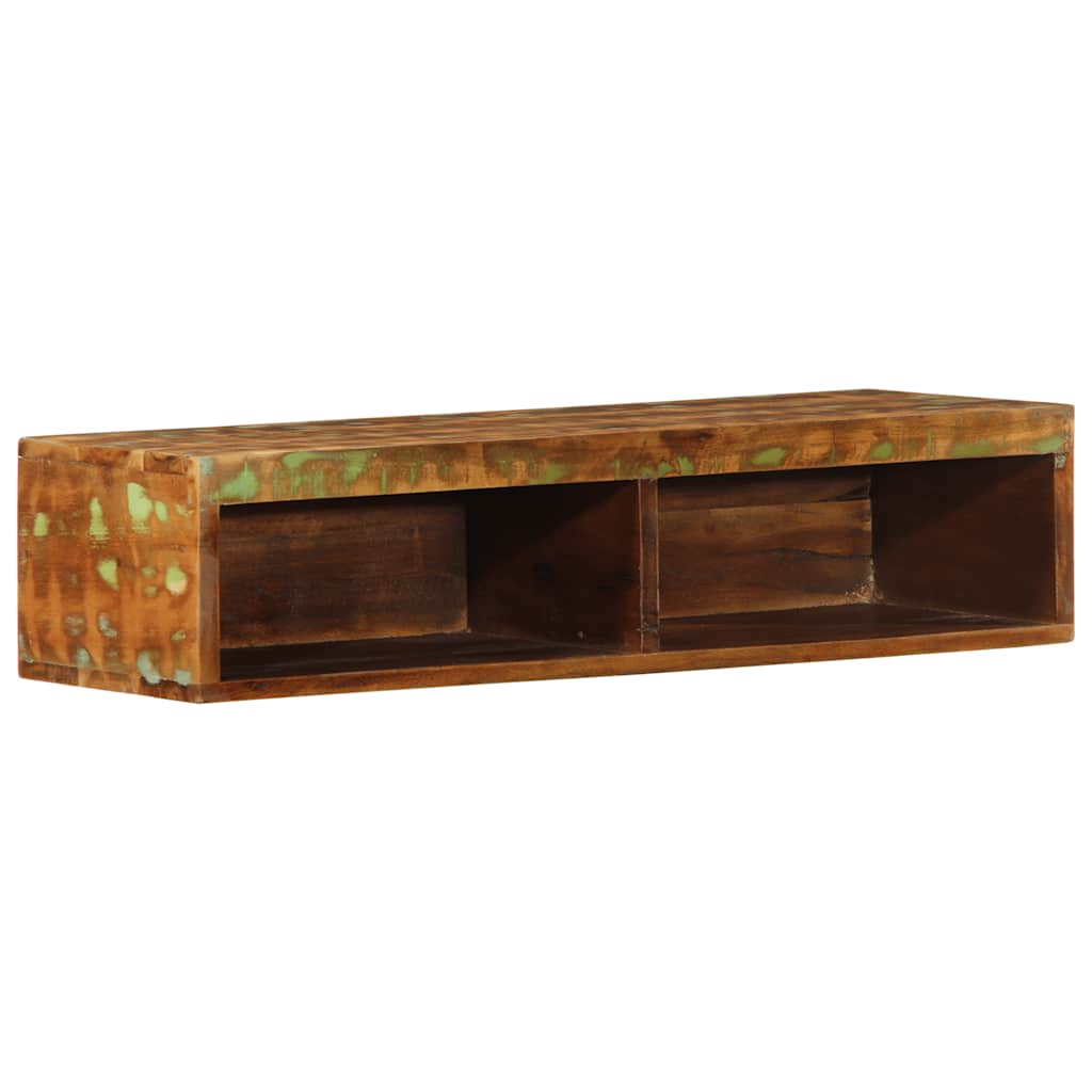 TV Wall Cabinet 80 X 30 X 19 Cm Solid Reclaimed Wood