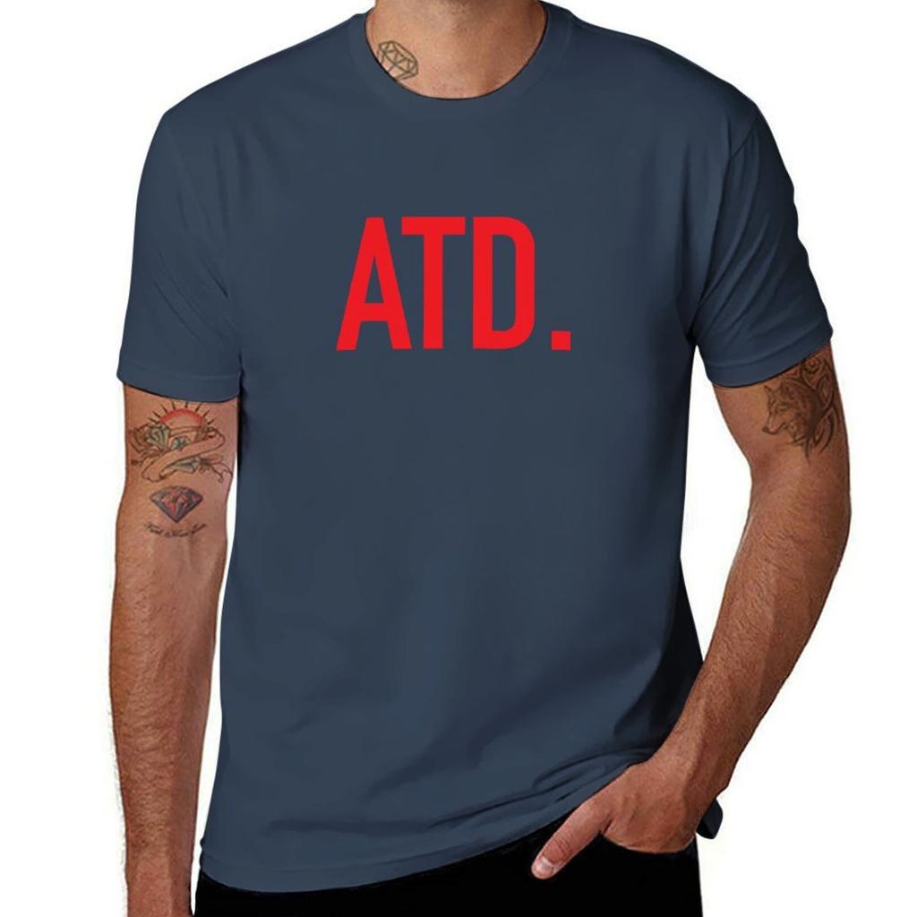 ATD T-Shirt Mann T-Shirt T-Shirts für Mann Grafik Vintage Lustige T-Shirts Mann T-Shirt