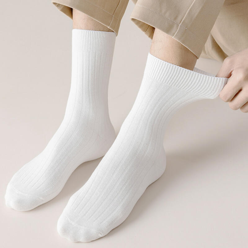 [10 Pairs SET] Men's Premium Golji Mid-Calf Socks