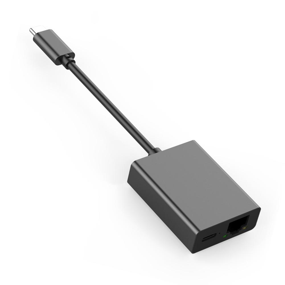 

USB To Ethernet Network Adapter 1000Mbps USB Type C To RJ45 Lan Adapter Support PD Charging for Mobile Phone/Tablet