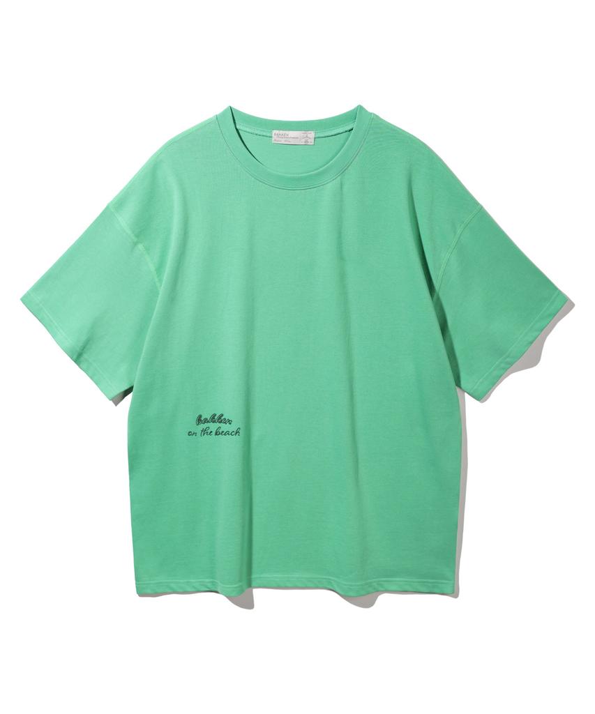 BAKKEN Silent Beach Short Sleeve T-Shirt Bk3974_Mint