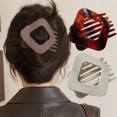 Damen Haarspangen Klemmen Haarnadeln Matt Groß Entenschnabel Haarspangen Krabbe Mädchen Haarspangen Pferdeschwanz Stylingwerkzeuge Haarschmuck