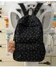 Schoolbag Corduroy Bow Junior High School Student School Bag Women's Large Capacity Versatile Backpack Japanese Burden Reduction Travel Backpack