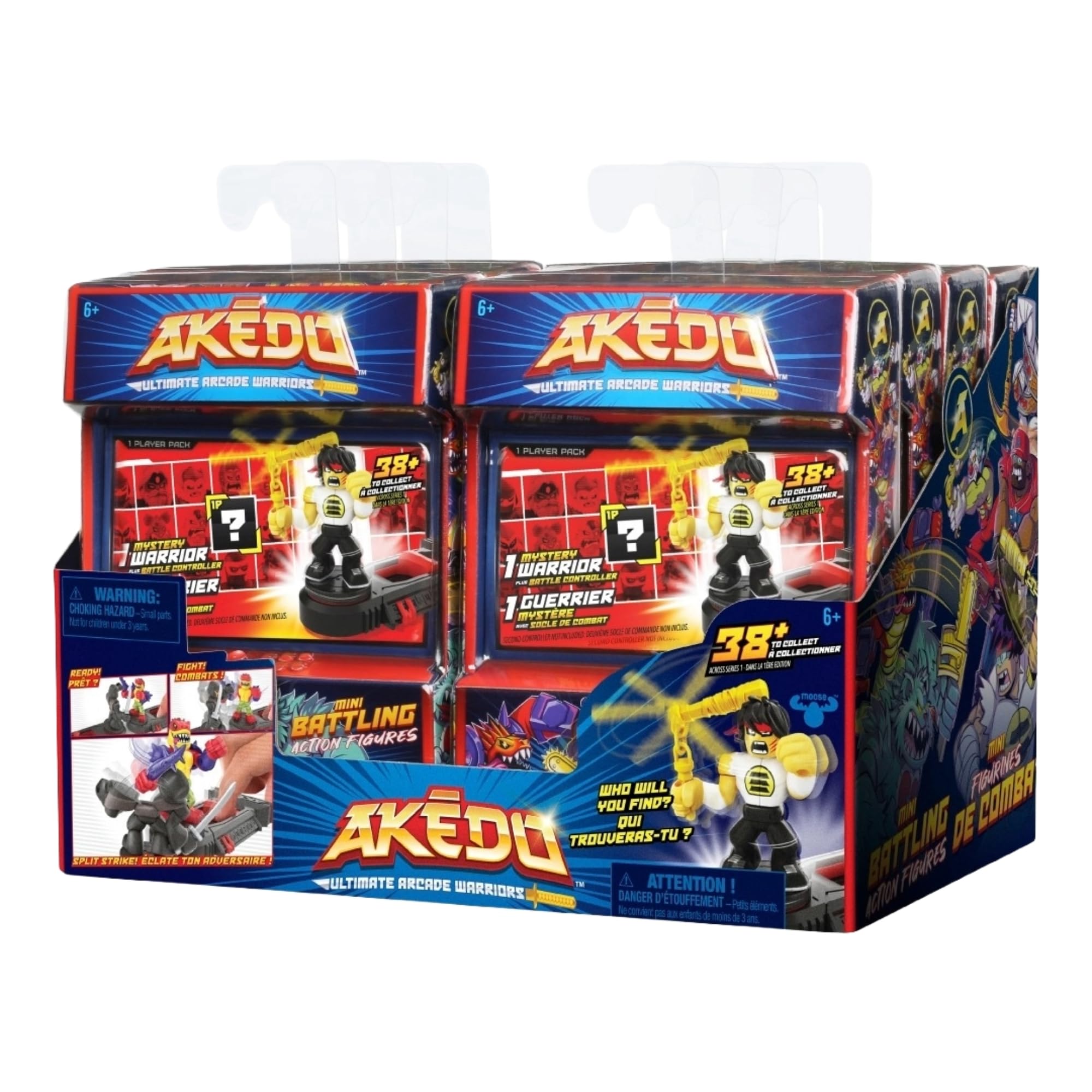 

Hassey AKEDO S1 Японский Одиночный Набор Коробка ULTIMATE ARCADE WARRIORS Top-in [Официальный Продукт] (Дисплей 8)