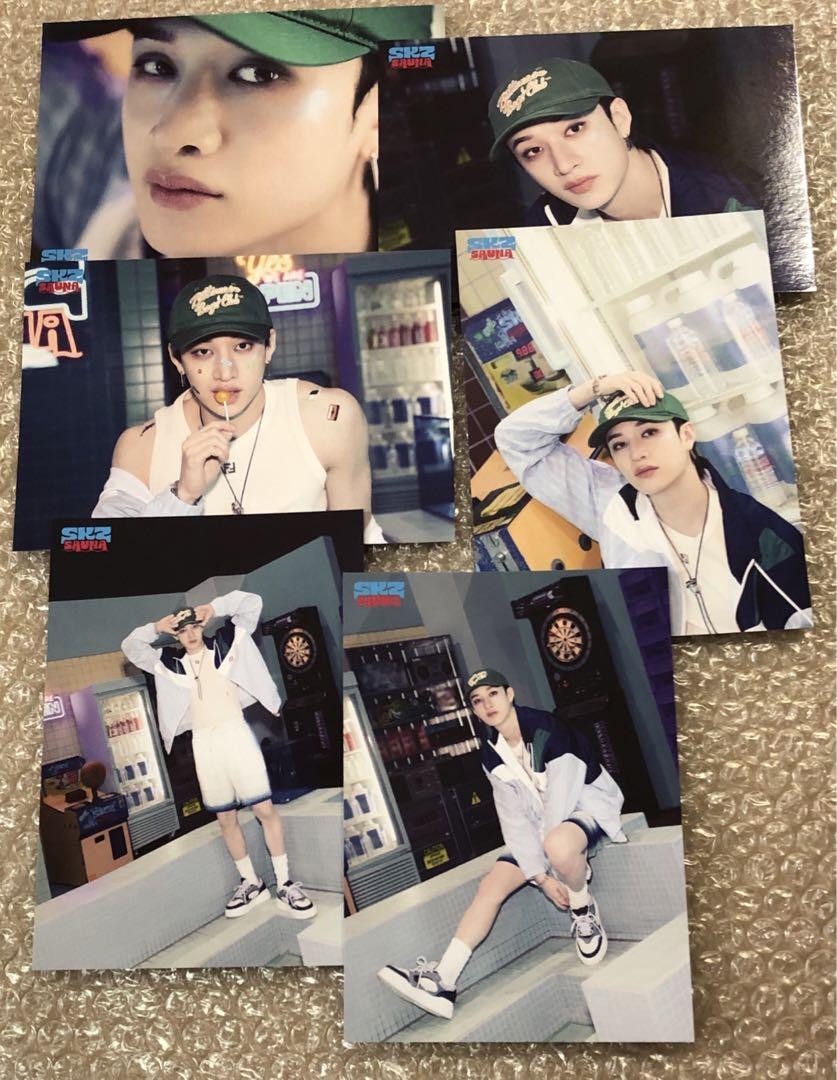 

[USED] Bang Chan Sauna Runtrail Complete Set of 6 Stray Kids Official