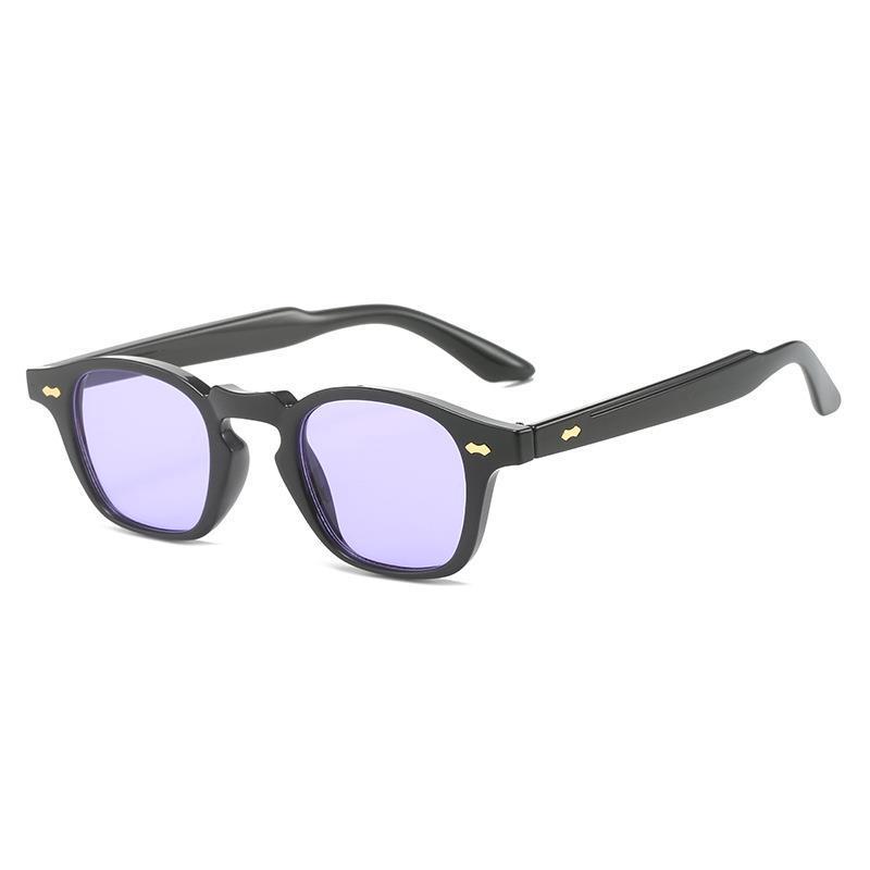 Hip-hop Sunglasses Small Frame Polygonal Men's and Women's Fashion Sunglasses European and American Sunglasses