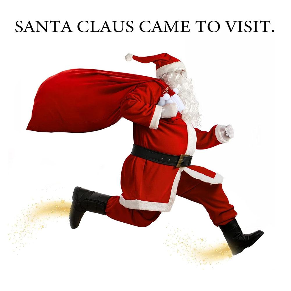 Large Red Velvet Santa Claus Gift Bag With Drawstring Christmas Present Xmas Toys Holiday Party Favor Sack