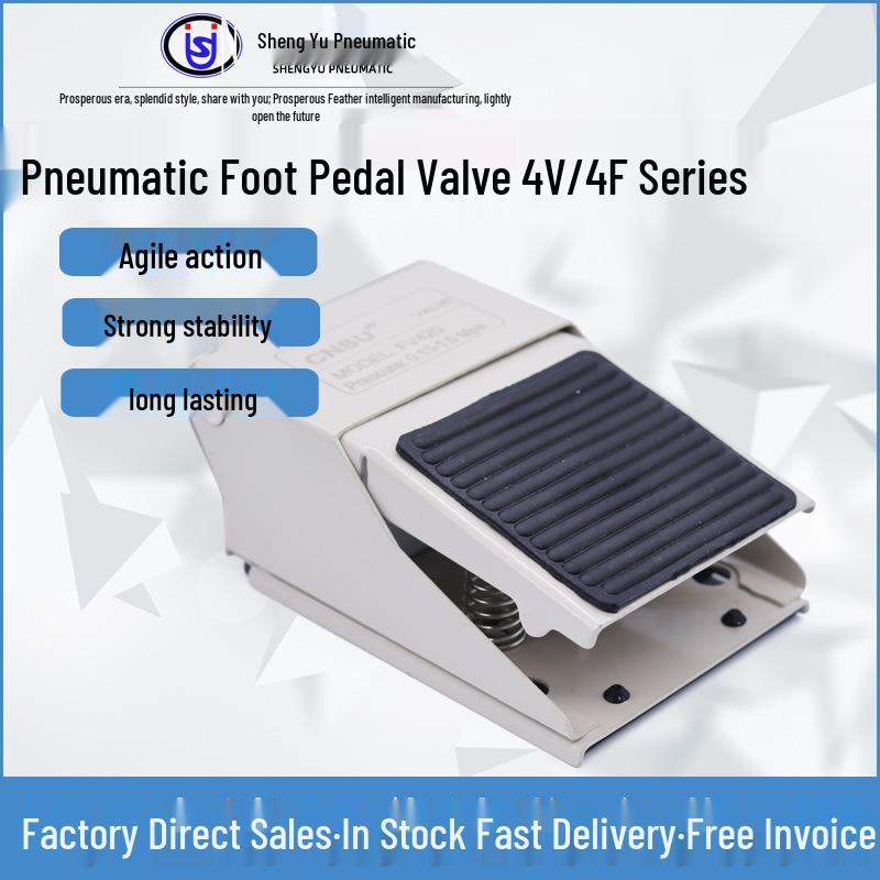 FV420 Pneumatic Foot Pedal Switch with Cylinder Control for Directional Change and Ventilation FV320 Valve
