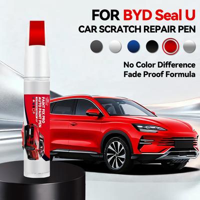 Für BYD Seal U 2023-2025 Lackreparaturstift Ausbesserungsstift Kratzerentferner DIY Autozubehör Schwarz Weiß Braun Blau Grau Gelb Rot