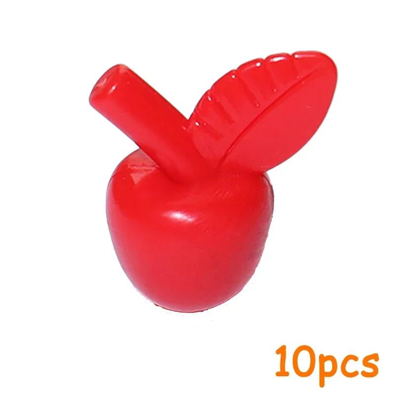 Non-Toxic Moc Food Accessories Fish Egg Bread Pizza Chocolate Fruit Carrot Hamburger Chips Chicken Bottle Bricks Building Blocks Toys