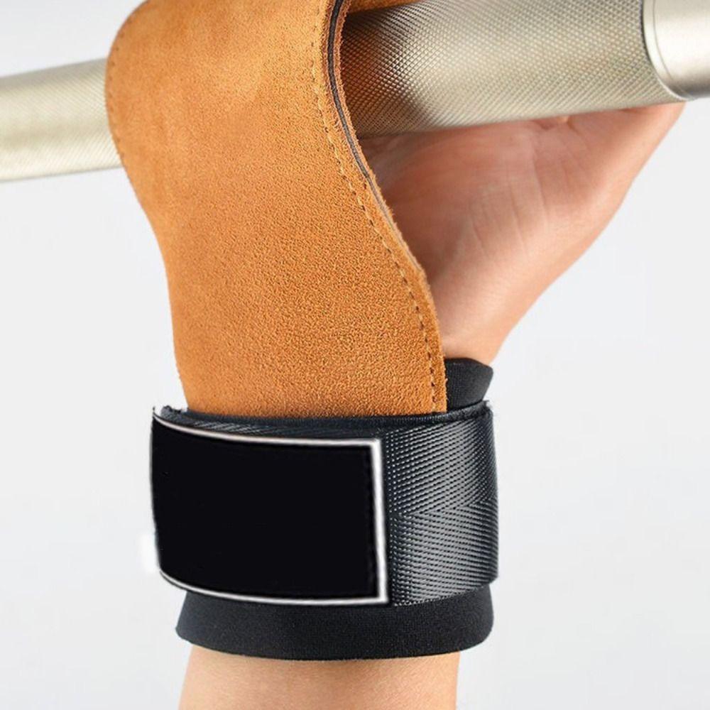 Anti-Skid Gym Gloves Cowhide Workout Gloves Lifting Weightlifting Gloves  Gym Training