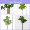 Planta Artificial de Pinheiro Bonito de Galho Único Com Folhas Realistas Para Decoração de Casa