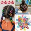 20 Stück Bunte Stern BB Haarspangen Entzückende Haardekoration für Mädchen und Kinder Hübsche Haarspangen und Kopfschmuck-Accessoires