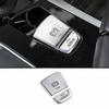 ABS Silver Brake Handle Handbrake Cover Sticker For BMW 5 Series G30 2018-
