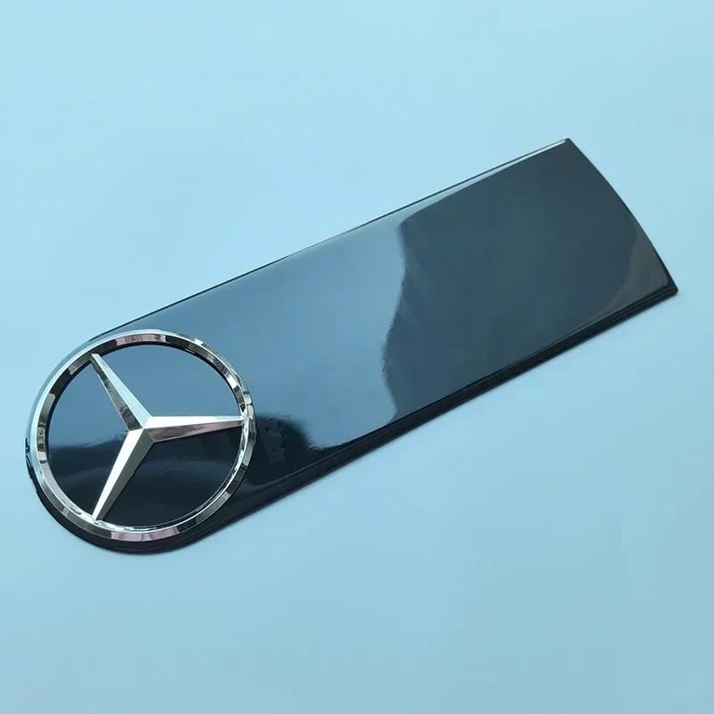 cbnqes1 For Mercedes Benz 10.5cm Star Badge ABS Car Emblem Trunk Spare Tire Cover Logo Replacement Sticker for Mercedes Benz W463 G63 G5