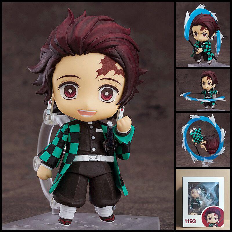 Demon Slayer Tanjiro 1193 Nezuko 1194 Action Figure Swappable Face Collectible Figurine Desktop Decor For Anime Fans