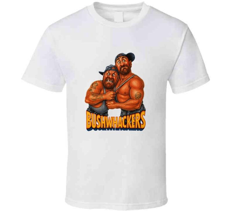 The Bushwhackers Tag Team Retro Wrestling Legend Caricature Unisex T-Shirt XL