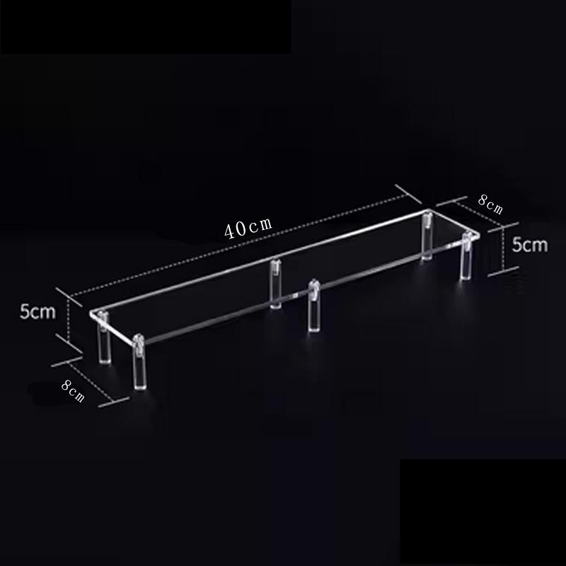 Acrylic Multi-layer Trapezoidal Display Stand for Figures & Jewelry
