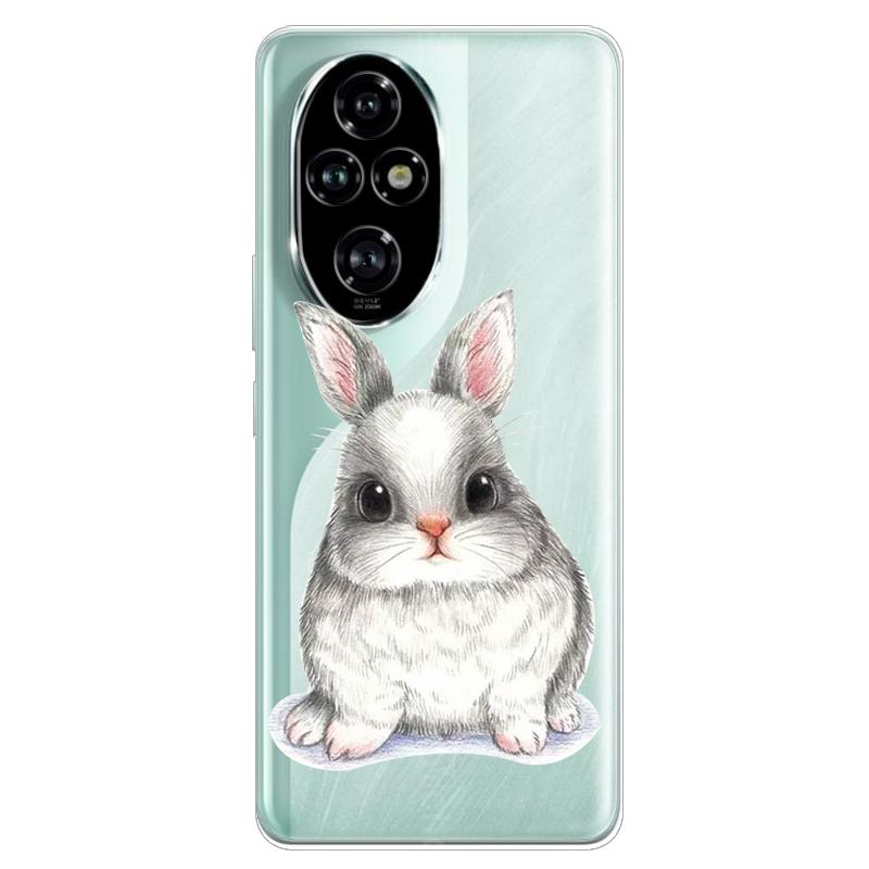 

For Honor 200 Pro Case Honor 200 5G Flower Clear TPU Soft Silicone Transparent Back Case for Honor 200 5G Cover Coque Para Funda Honor 200 Pro