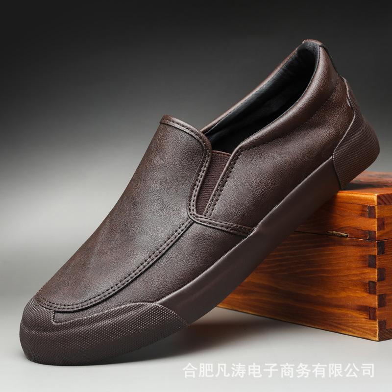 Baoda 7869 men's casual shoes low-top foot-fitting lazy shoes four-season loafers