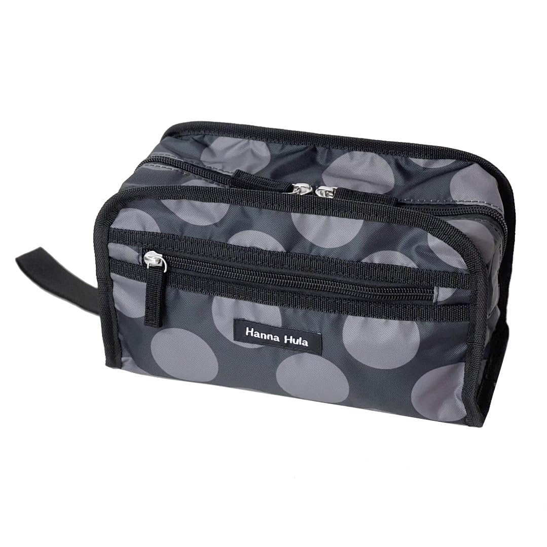 Hanna Hula Pet Square Multi-Pouch, Charcoal