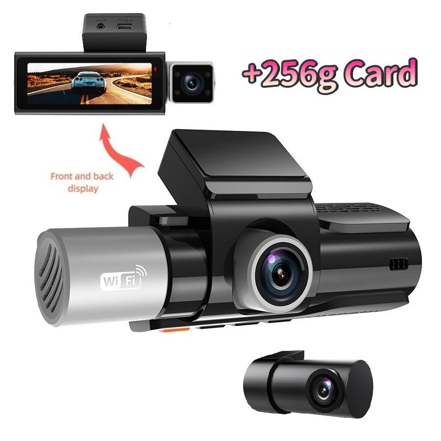 2/3-channel In-car Dashcam, UHD 4K High-definition GPS WiFi Camera, Car DVR Camera