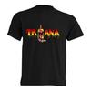 Premium Triana Rock Spanish Sevilla Black Cotton Printed T-shirt Unisex Breathable Short Slee