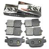For BENELLI Leoncino 500 2017 2018   TRK 502 2017 TRK 502 X   2024 Motorcycle Front Rear Brake Pads Kits Set