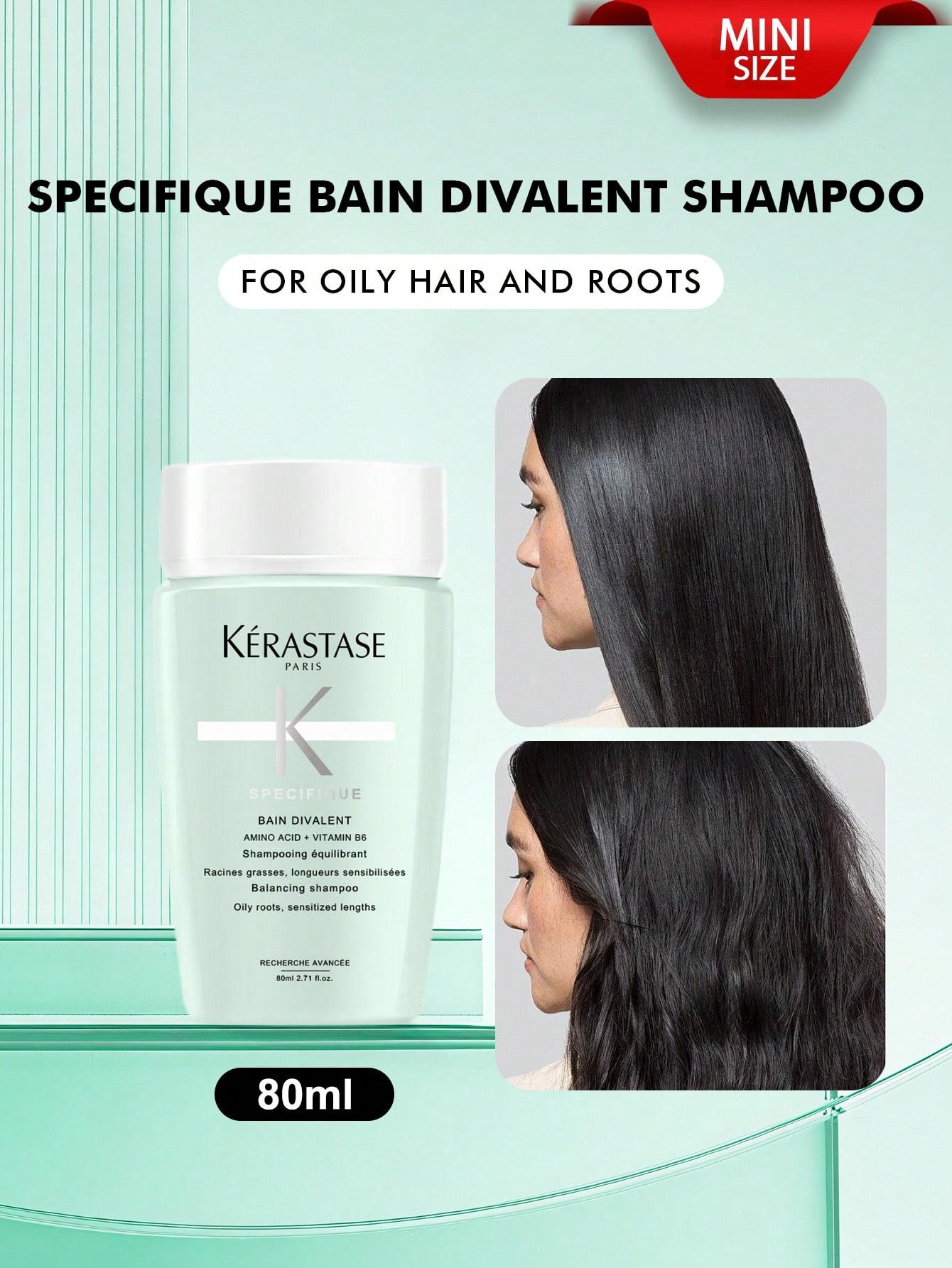 Kérastase Specifique Bain Divalent Шампунь 80 мл | Для объема тонких волос и сухих ломких прядей mini Specifique 80ml