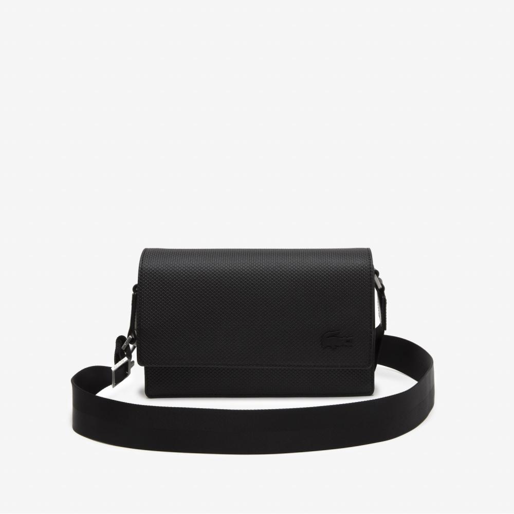 

LACOSTE Common Shantako Репортерская сумка с клапаном [черный]