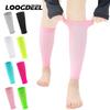 Loogdeel 1 Paar Druck Fußballsocken Waden Schienbein Schutz Laufen Badminton Sport Fußballsocken Erwachsener Atmungsaktiv Weich Kompression 1