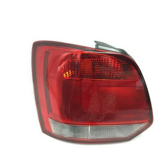 Volkswagen Polo 11-13 Rear Taillight Cover & Brake/Reversing Light Assembly