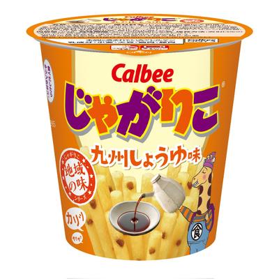 Calbee Jagariko Kyushu Soy Sauce Flavor 52g X 12 Pieces