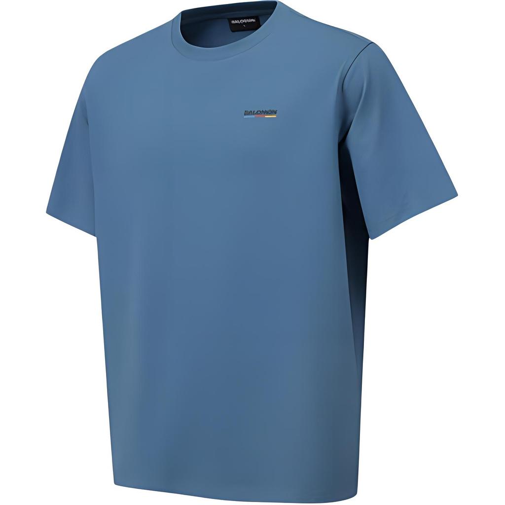 SALOMON Logo Loose Fit Round Neck Short Sleeve T-Shirt Unisex T-Shirts Blue C28147