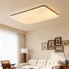 Retro Walnut Zen Ceiling Light with Song Dynasty Silk Aesthetics