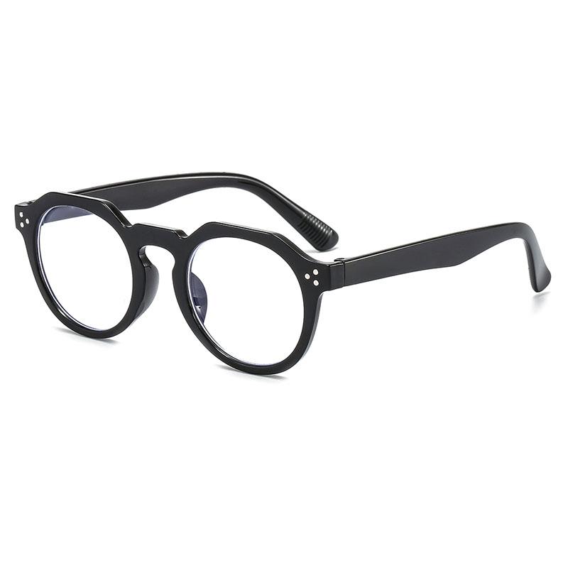 Computer Glasses Frame Women Men Colorful Fashion Round Eyewear Party Travel Female Male Blue Light Blocking Glasses