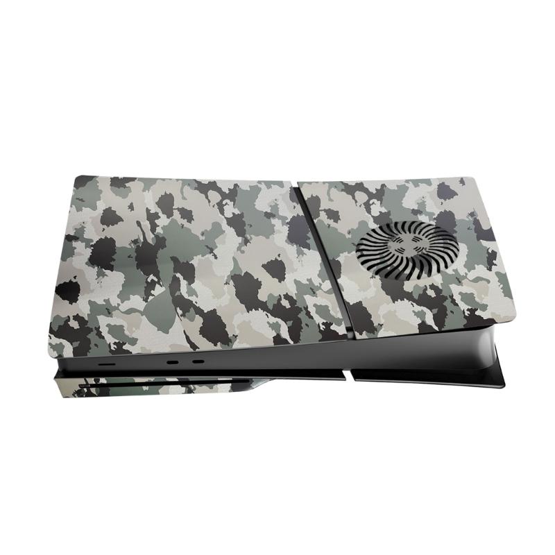 Replacement Hard Faceplate Anti Scratch Shell Protector Cover Game Console Dustproof Case Fit for Slim Disc Version