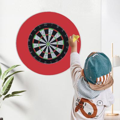 Eklemeli Dart Tahtası Duvar Koruyucu EVA Dart Tahtası Kırmızı Duvar Koruma Halkası Evrensel Dart Çevresi Dart Tahtası Aksesuarları