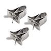 3Pcs Bird Feeder Food Holder Rustprof Fruit Vegetable Feeding Clip for Small Animal Bird Cage Food Dispenser
