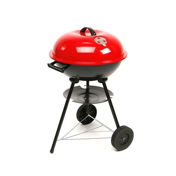 Barbecue - Rosso/Nero - 43 X 72 Cm
