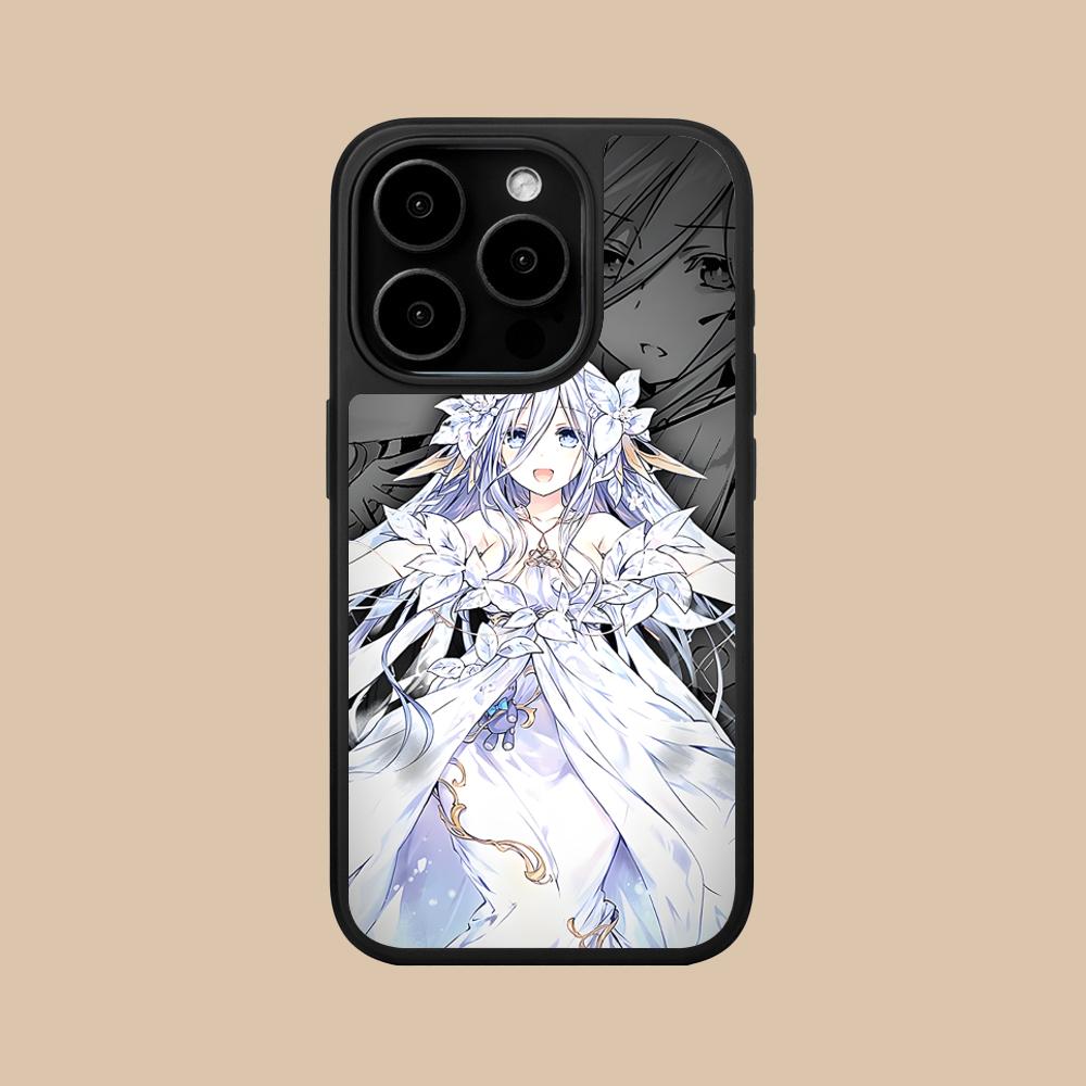 Date a Live Mio Takamiya Matte Surface Mobile Phone Case for iPhone 17 16 15 14 13 12 11 Air Pro Max Plus Colorful Cover