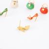 LATS Asymmetric Unique Handbag & High Heel Shoes Shape Earrings for Women Bohemia Small Jewelry Accessories