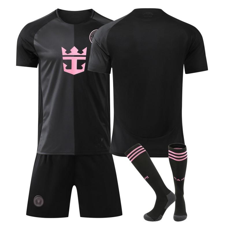 2025/26 Football Training Uniform Home Away No.10 Jersey Children Adult Set Breathable Quick-Dry Soccer Shirt
