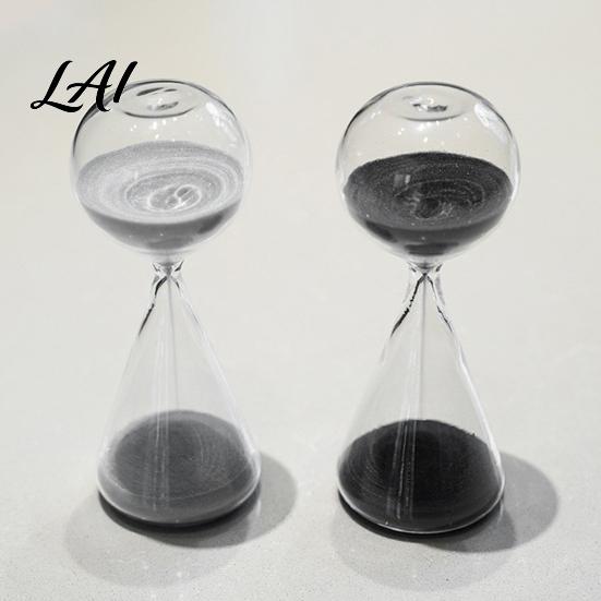 Sand Timer Decor Hourglass Ornaments 15 Min Timer Nordic Minimalist Office Desk Home Decor Artistic Glass Desktop Gift Stress Relief
