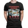 Men's Chungking Express Wong Kar Wai T Shirts Cotton Clothing Funny Short Sleeve O Neck Tee Shirt Printed T-Shirts