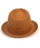 Yunibeosyeolkemiseuteuli Bu Swing Simple Brown Fedora Summer Hat