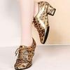 Women's Dance of Glory Latin Ballroom Shoes - Medium Heel, Soft Sole