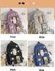 Stylish Large Capacity Korean Ulzzang Cartoon Backpack for Teen Girls