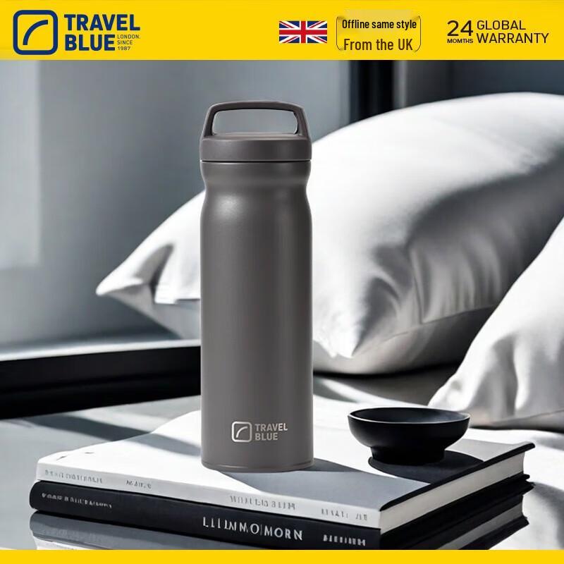 TRAVEL BLUE Stainless Steel Insulated Sports Bottle