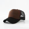 Custom Hat with Logo Printing Polyester Mesh Trucker Hat Adjustable Dad DIY Logo Baseball Cap for Men Women